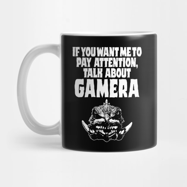 If you want me to pay attention talk about Gamera by KERZILLA